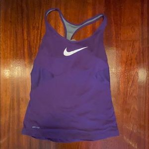 Purple Nike tank